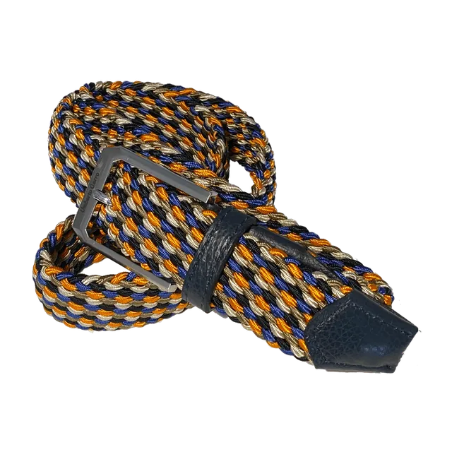 Multicolor Orange, Elastic Braided